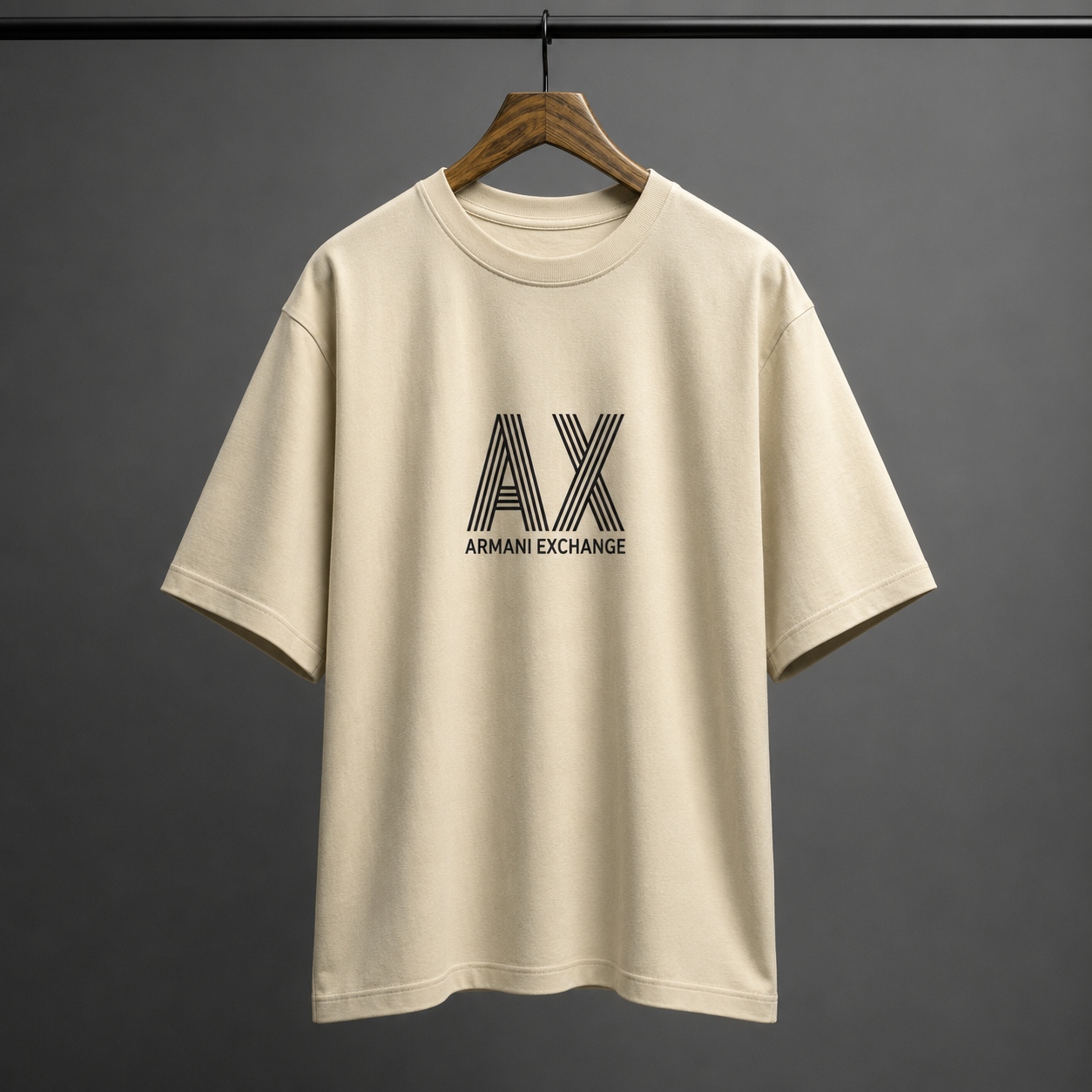 Oversized AX Graphic T-Shirt