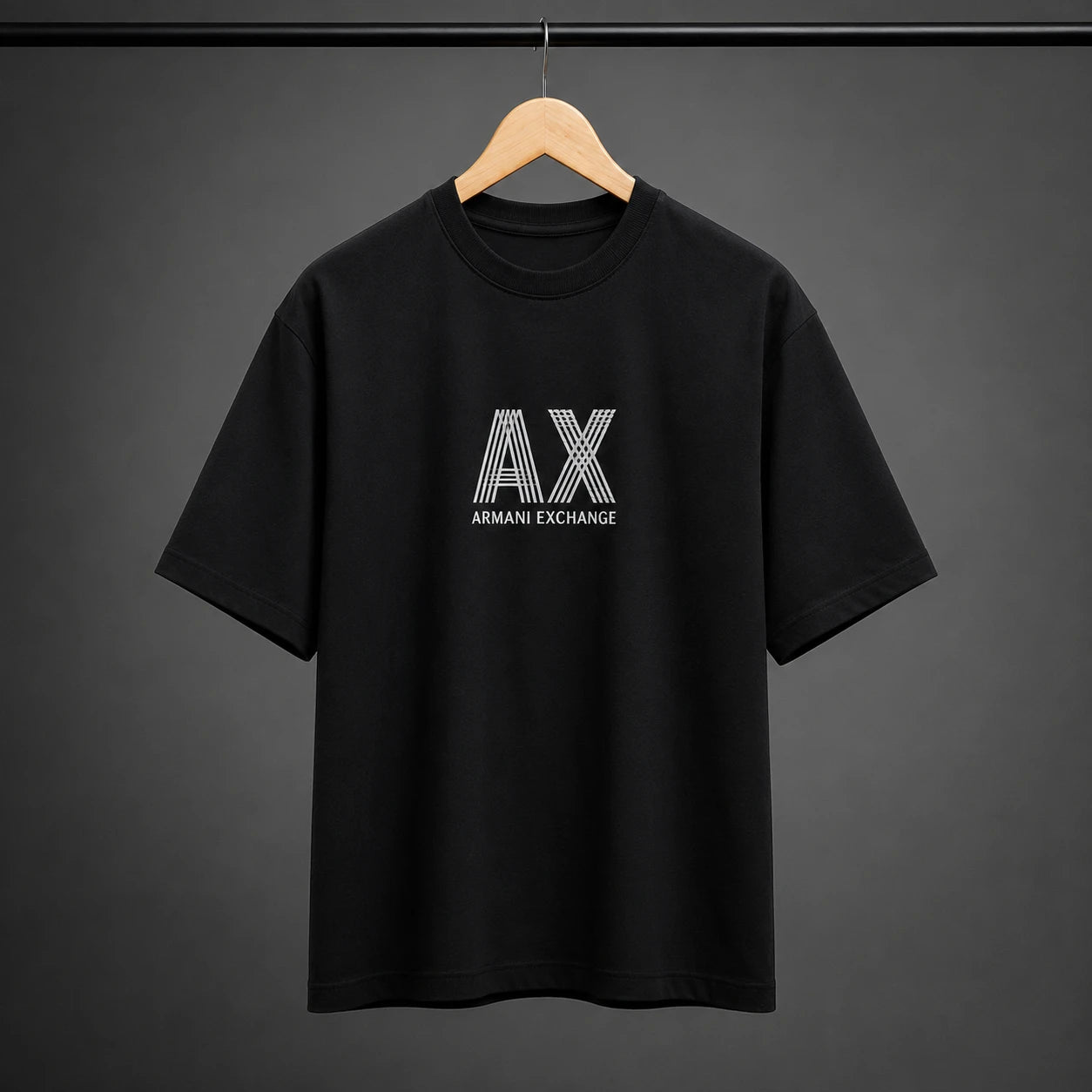 Oversized AX Graphic T-Shirt