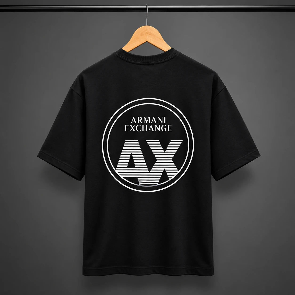 Oversized AX Graphic T-Shirt
