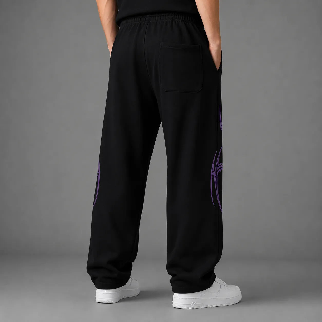 Men's Oversized Printed Joggers