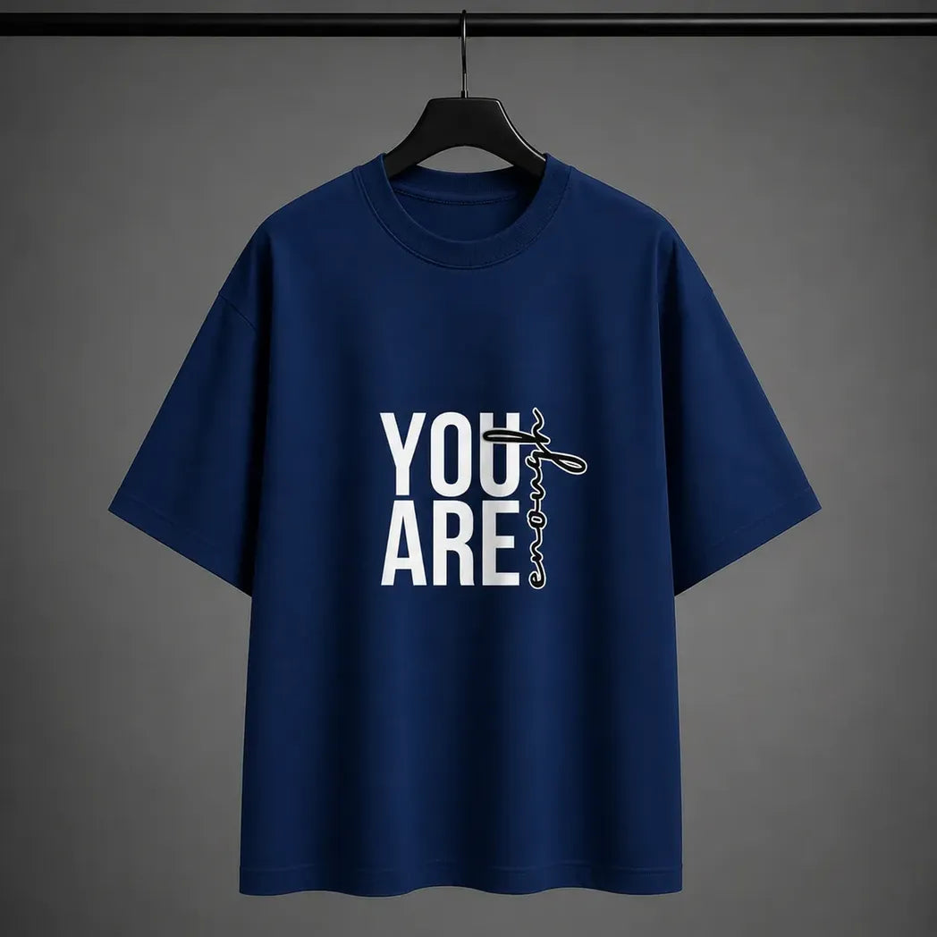 Oversized "You Are Enough" T-Shirt